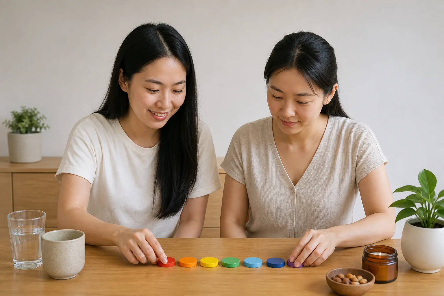 A Malaysian adult planning a manageable daily routine