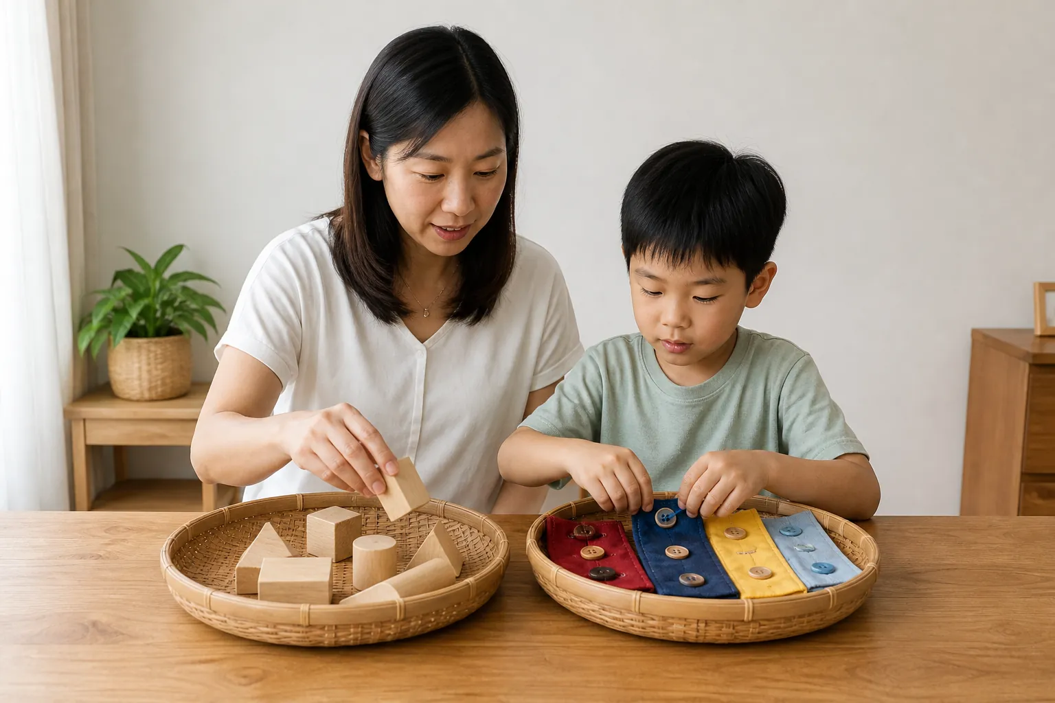 A Malaysian adult discussing challenges with an everyday activity
