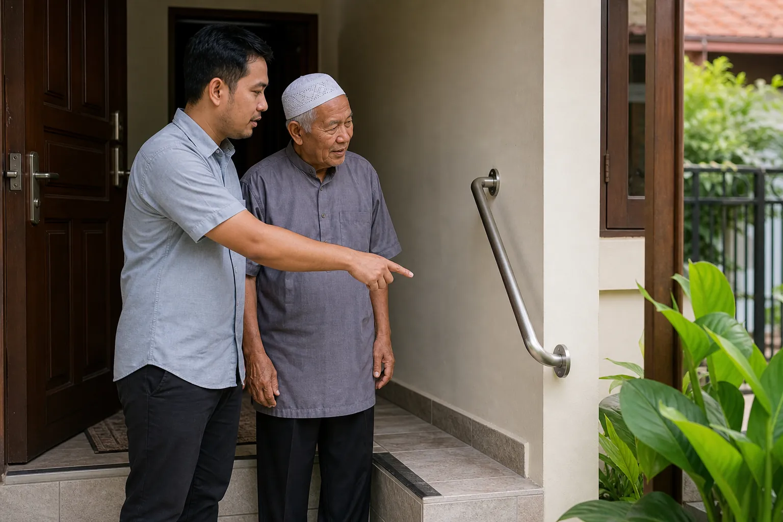 Keluarga Malaysia merancang pergerakan yang lebih selamat di rumah