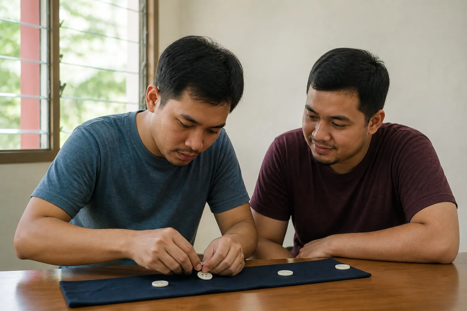 Dewasa Malaysia melakukan aktiviti harian yang praktikal