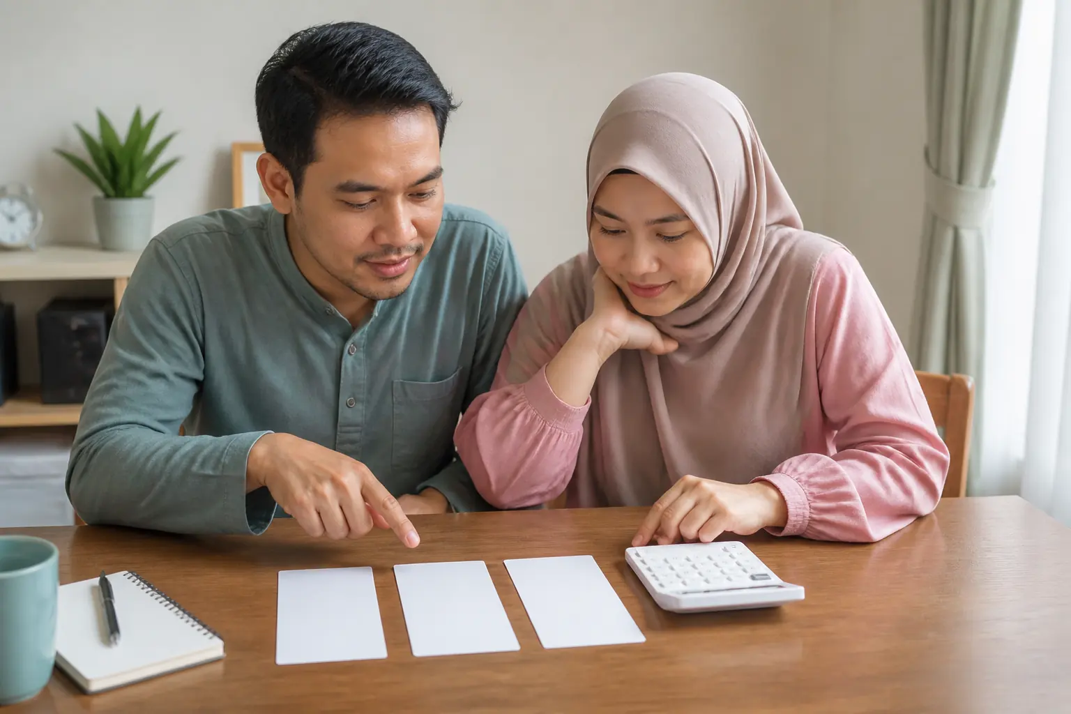 Keluarga Malaysia merancang kos janji temu bersama